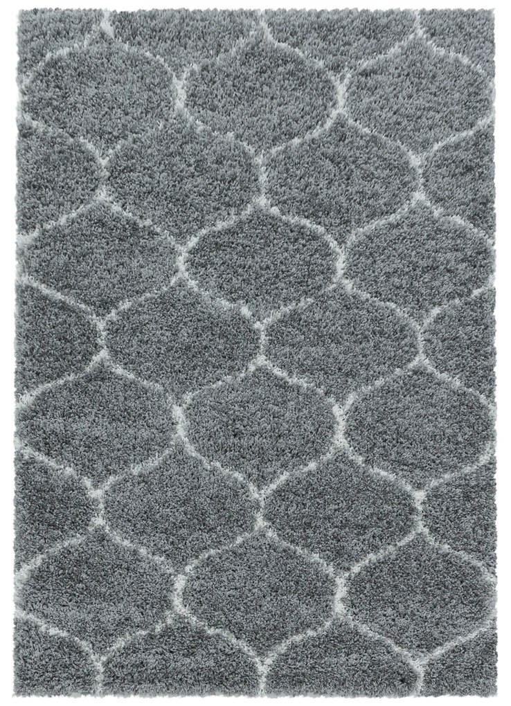 Ayyildiz Kusový koberec SALSA 3201, Sivá Rozmer koberca: 60 x 110 cm