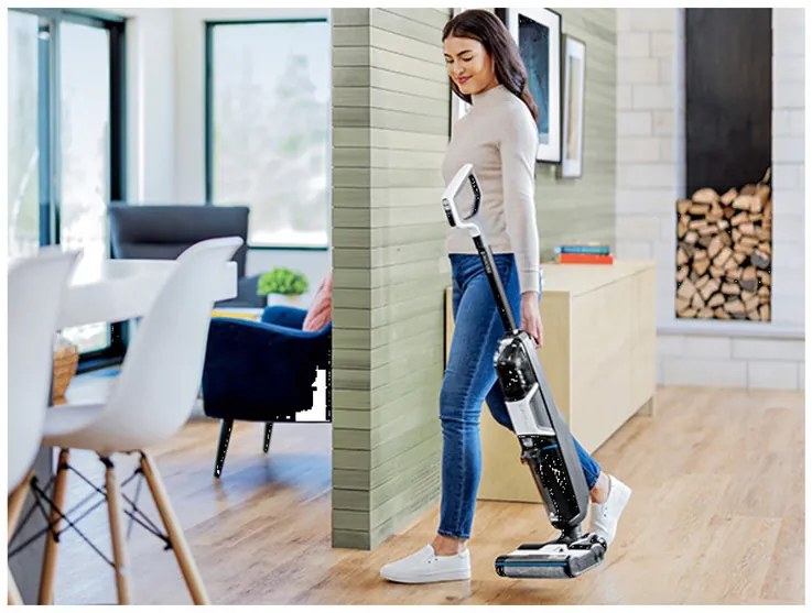 Bissell Aku ručný vysávač CrossWave F 3 Pro Black and White (100382449)