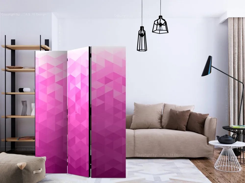 Artgeist Paraván - PInk pixel [Room Dividers]
