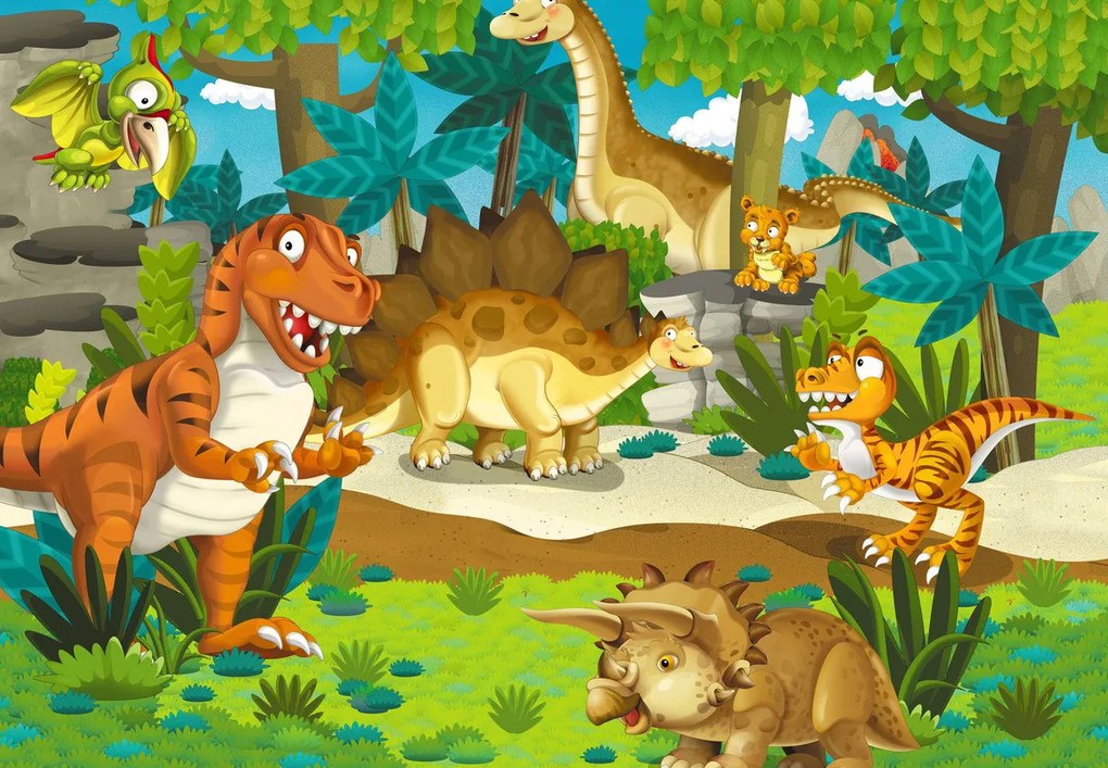 Fototapeta - Dinosaury (147x102 cm)