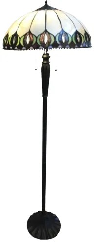 Stojaca vitrážová lampa ELI Ø50*157