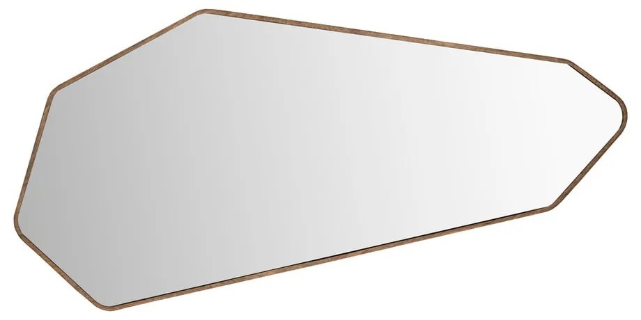 Nástenné zrkadlo s dreveným rámom 39,5x90 cm Basil – Dutchbone