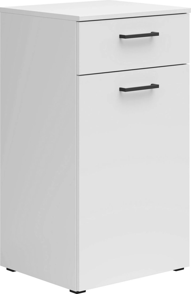 XXXLutz KOMODA, biela, 45/83/40 cm Carryhome - Komody - 002427022013