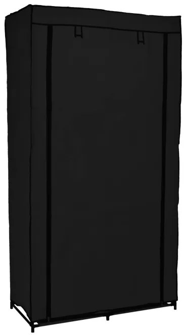 Šatníková skriňa MIRA čierna