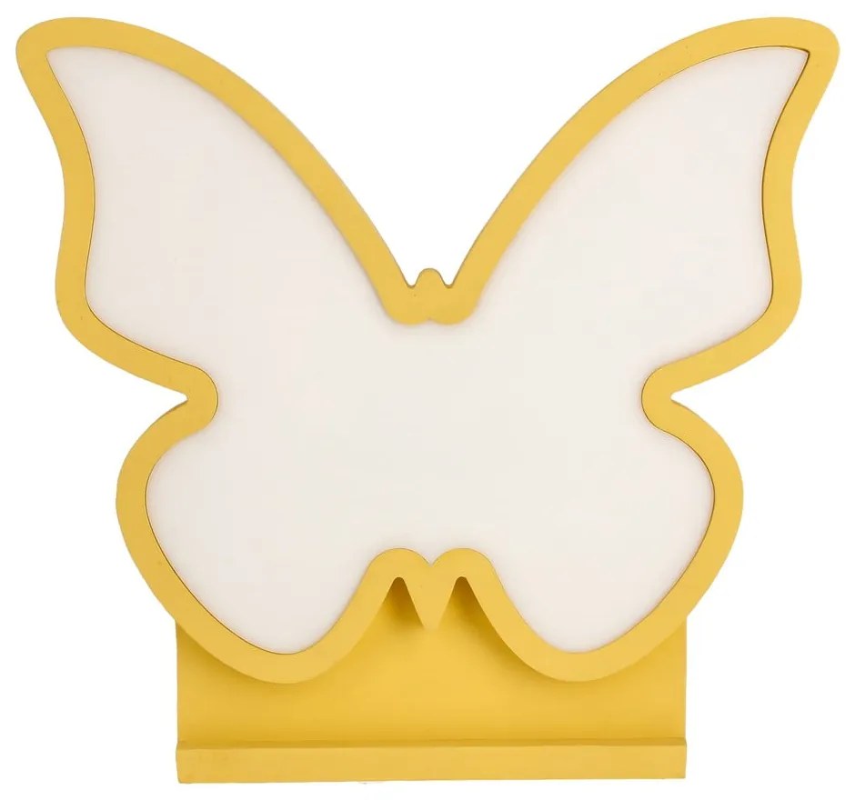 Žltá detská lampička Butterfly - Candellux Lighting
