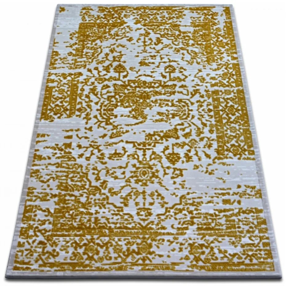 Luxusný kusový koberec akryl Dakota žltý, Velikosti 160x235cm