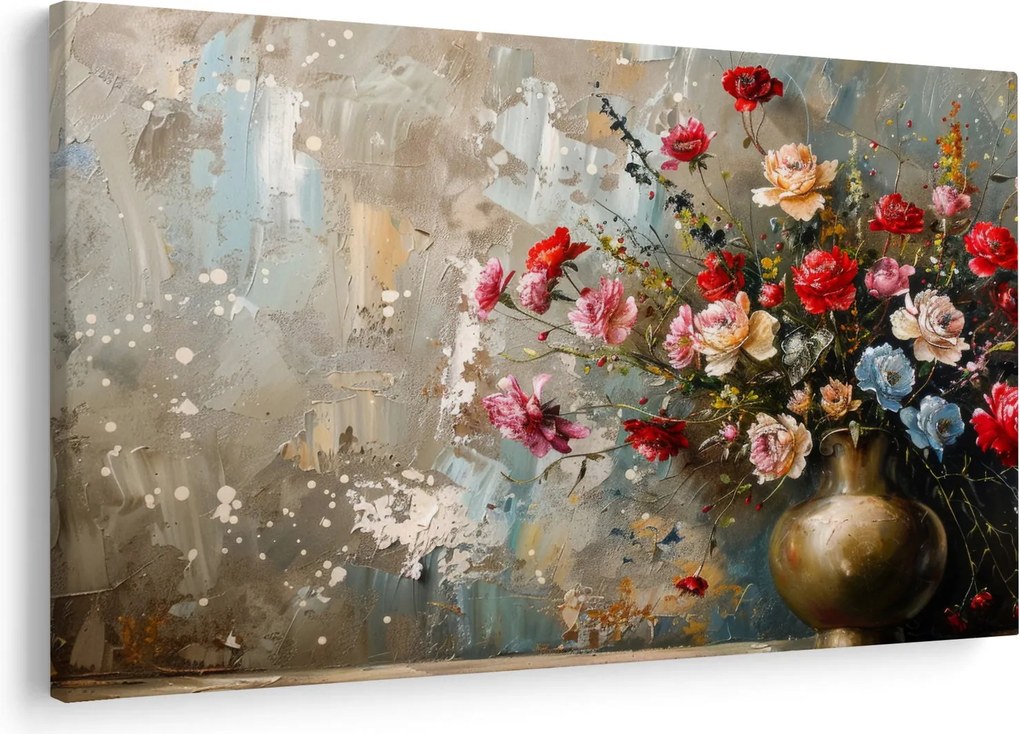 Obraz - Váza kvetov (90x60 cm)