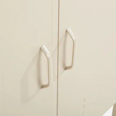 Kovová komoda BLISFUL mandľová béžová