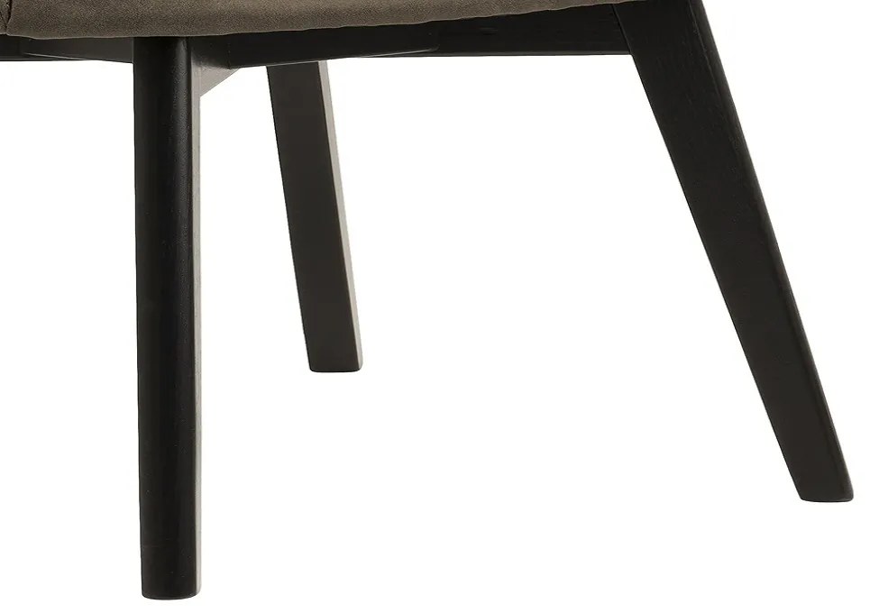 Dizajnová stolička Aleksander, olivovo zelená