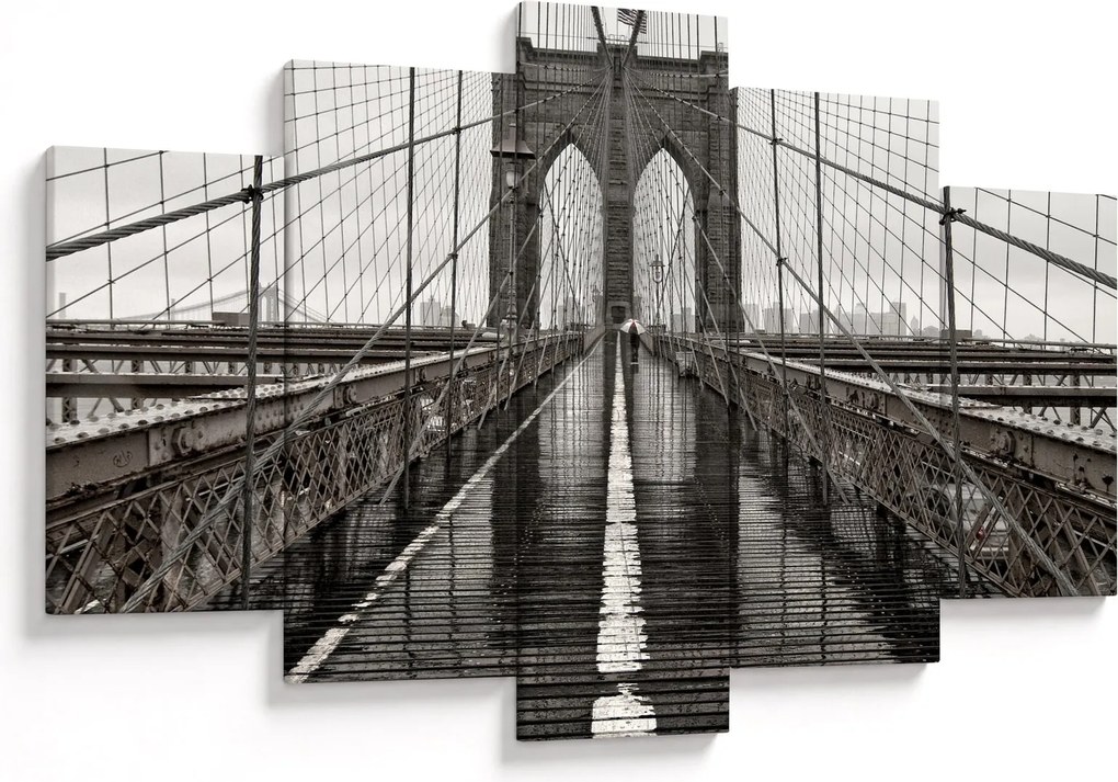 Obraz - Brooklynský most (150x105 cm)
