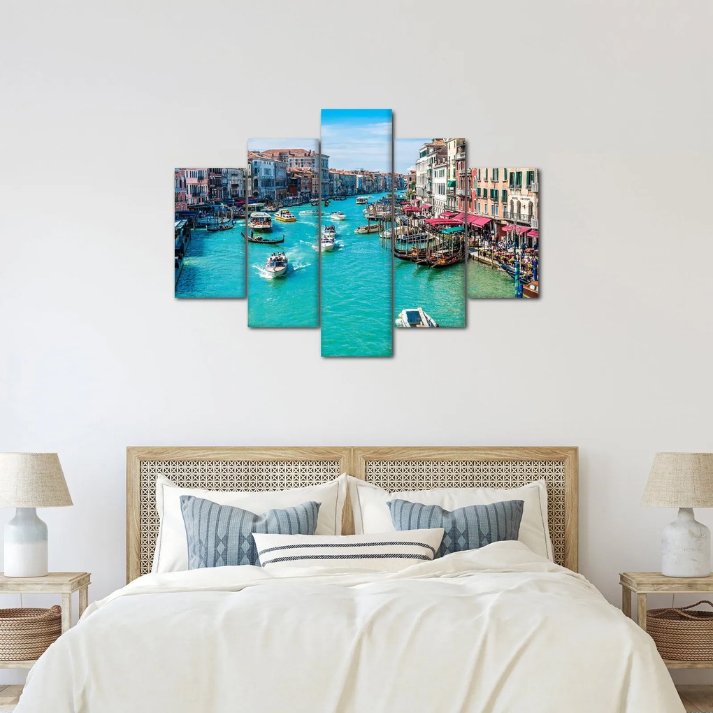 Obraz - Canal Grande, Benátky, Taliansko (150x105 cm)