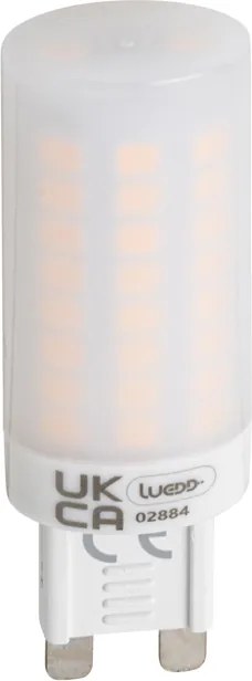 Sada 2 G9 3-stupňových stmievateľných LED žiaroviek opál 4,5W 500 lm 2700K