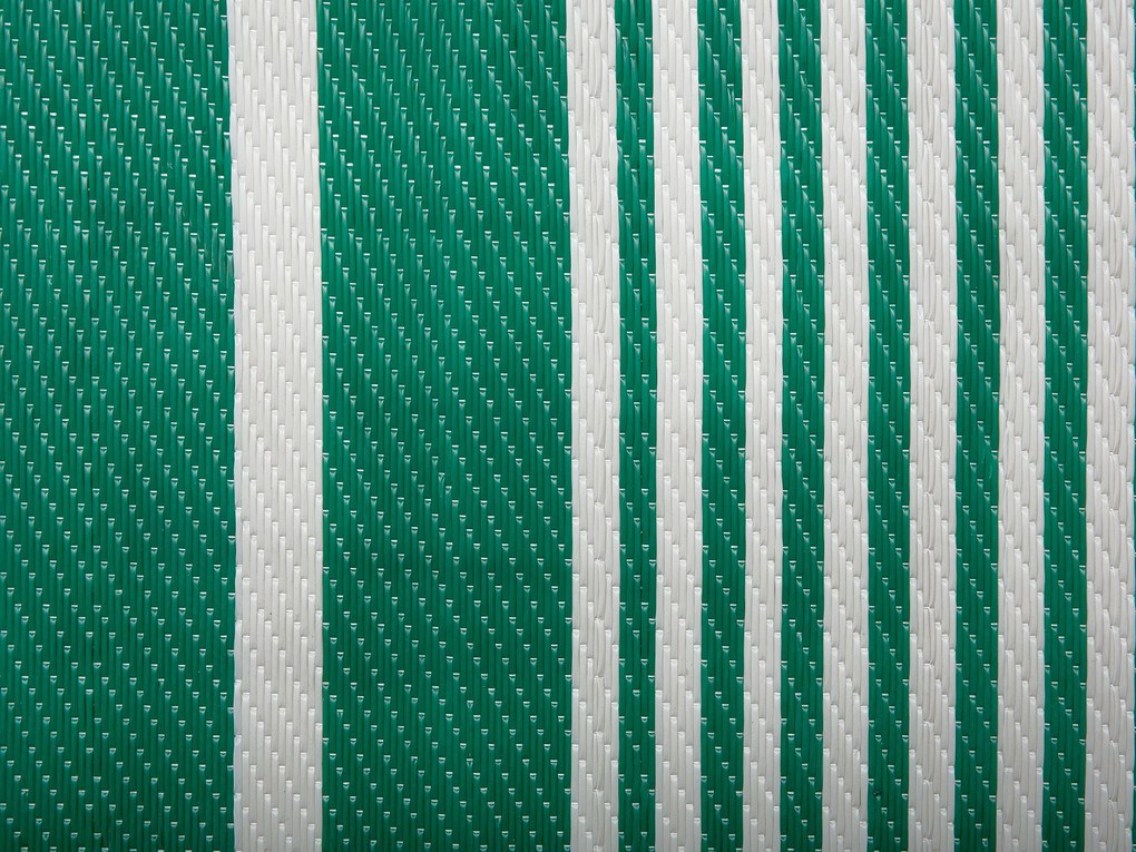 Vonkajší koberec 90 x 180 cm zelený HALDIA Beliani