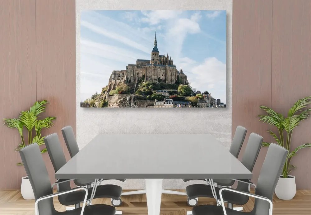 Obraz opátstvo Mont-Saint-Michel