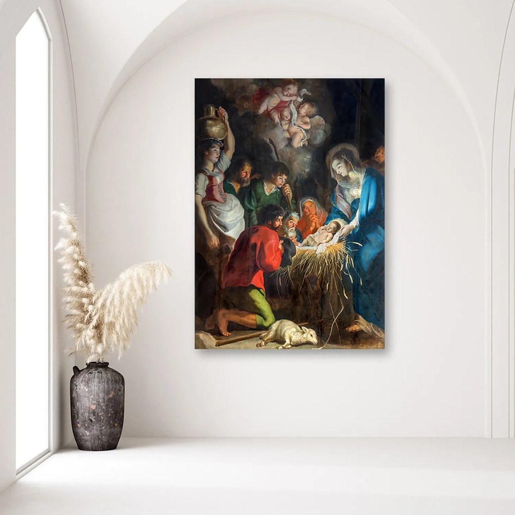 Gario Obraz na plátne Vianočný kostol svätého Pavla Antverpy Rozmery: 40 x 60 cm