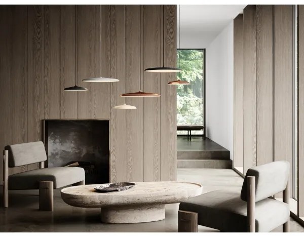 DFTP by Nordlux - LED Stmievateľný luster na lanku ARTIST LED/24W/230V pr. 40 cm medená