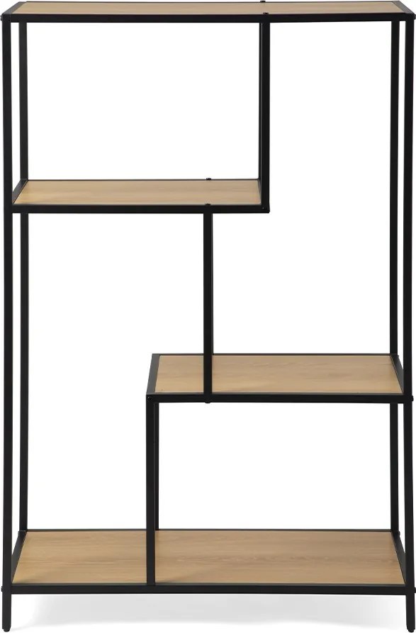 Noela Knižnica regál ARCANA 114x77 prírodná