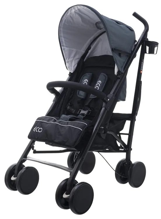 Športový kočík ECO SWISS DESIGN 300D Gray