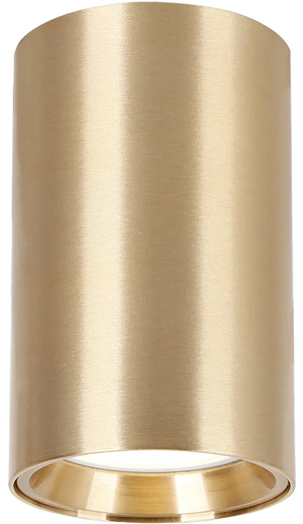 Stropné svietidlo Genesis, 1x zlaté kovové tienidlo, (10 cm)