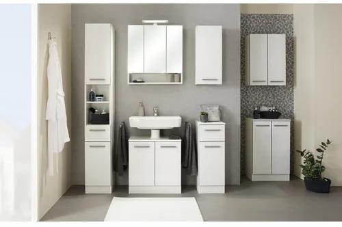 Kúpeľňová skrinka pod umývadlo Pelipal Quickset 953 lesklá biela 60 x 62 x 33 cm