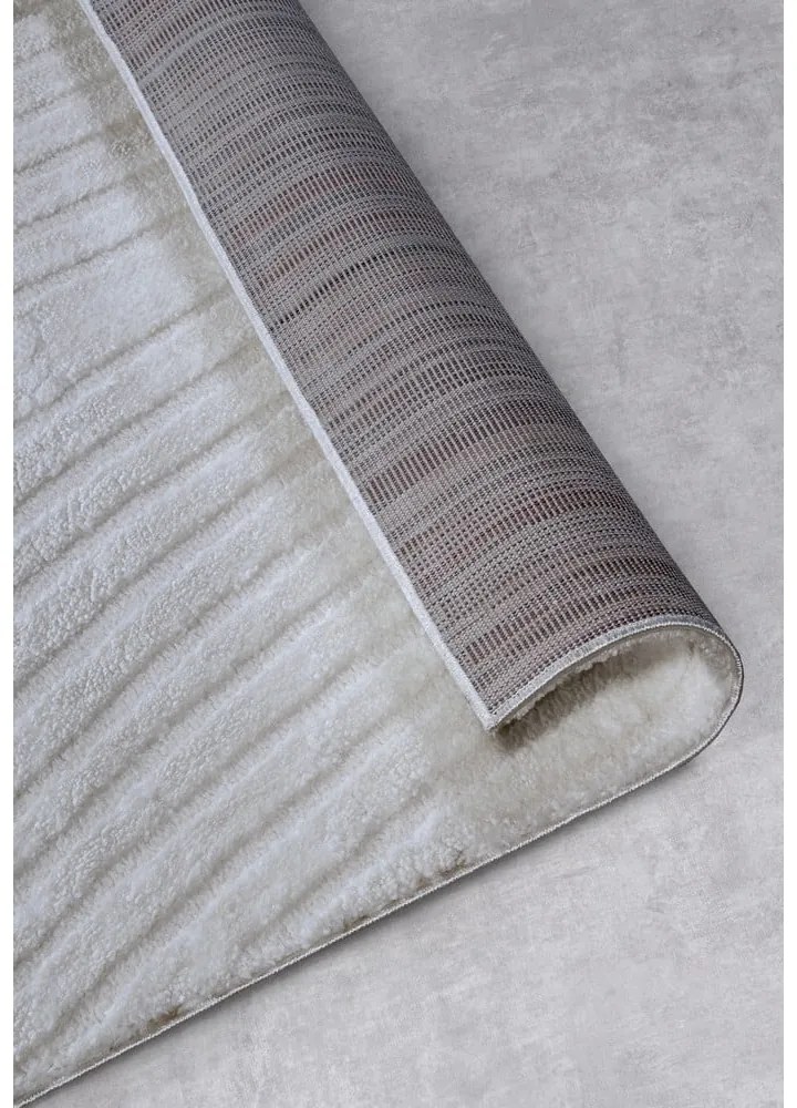 Krémovobiely koberec 80x120 cm Pigment Cream White – Elle Decoration