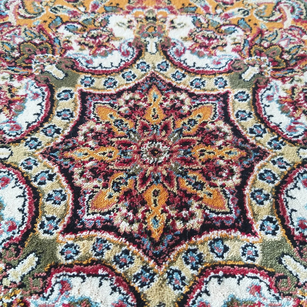 DY Prémiový koberec s exkluzívnym vzorom Pers 10 - modrá Rozmer: 200x300 cm