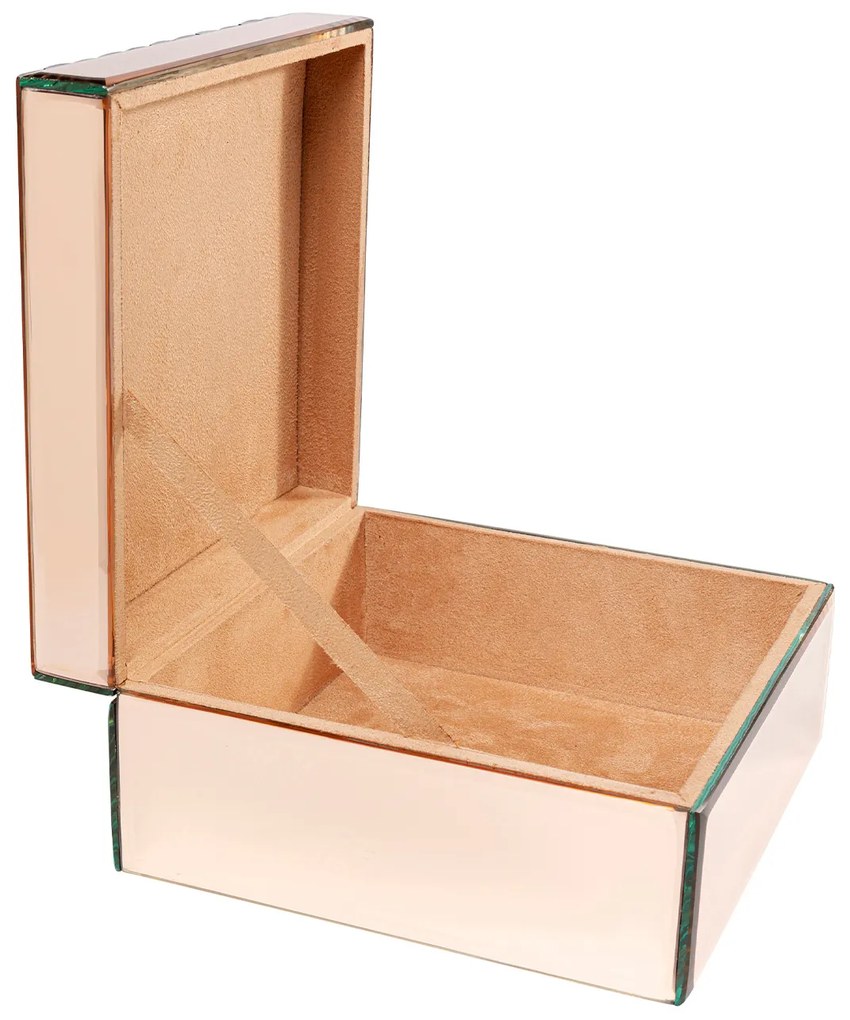 Elegant box bronzový 21x10 cm