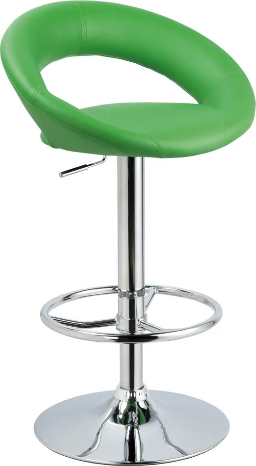Bighome - Barová stolička SANIA - zelená II.akosť