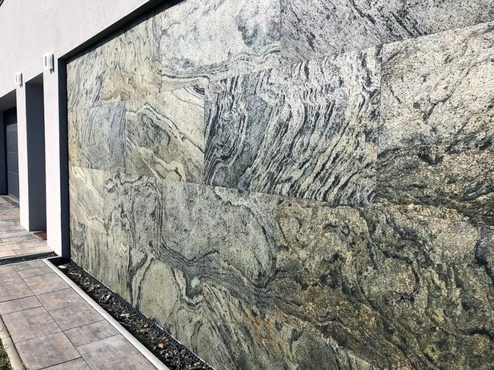 Flexibilný obklad - AQUAMARIN, kamenná dyha + epoxidová živica, 1220 x 610 mm