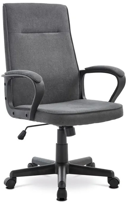 Autronic BONTEC Kancelárska stolička, hojdací mechanizmus, šedá látka, KA-L608 GREY2 Farba: Šedá