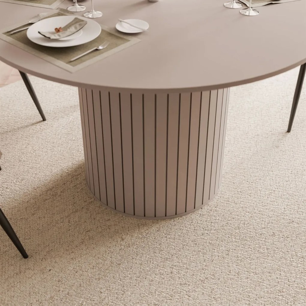 OKRÚHLY JEDÁLENSKÝ STÔL LANDRY KAŠMÍR 120 cm