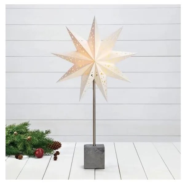 Markslöjd 702469 - Vianočná dekorácia HARD 1xE14/25W/230V biela