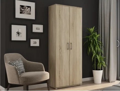 Viacúčelová delená skriňa Nitro, dub Sonoma%