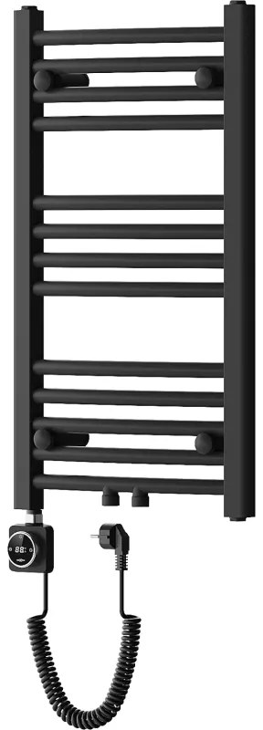 Mexen Ares, elektrické vykurovacie teleso 700 x 400 mm, 300 W, čierna, W102-0700-400-6300-70