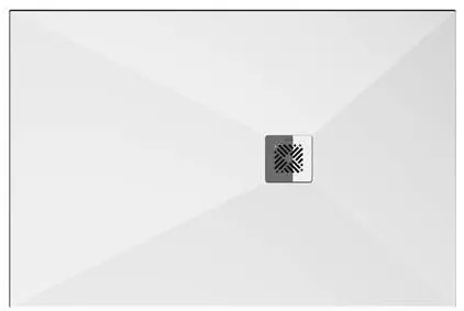 Sprchová vanička obdĺžniková Jika Padana 160x80 cm liaty mramor H214933R100001, 1 ks