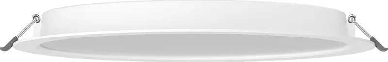 Mexen LDRR, LED stropné svietidlo na zapustenie, priemer 12 cm 30 cm, 24W, studená - 6500K, 2640 lm, biela - L210-030-2465-20