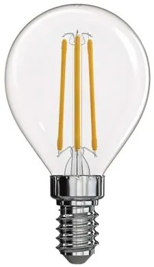 EMOS LED filamentová žiarovka, MINI, 4W, E14, teplá biela