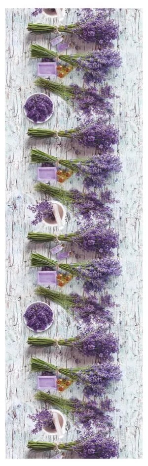 Behúň Floorita Lavanda, 58 × 240 cm