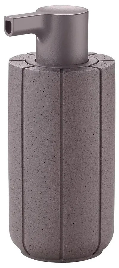 Tmavosivý dávkovač mydla z polyresínu 300 ml Kua – Blomus