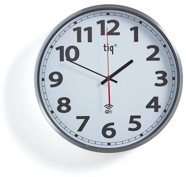 Wifi nástenné hodiny, Ø 380 mm