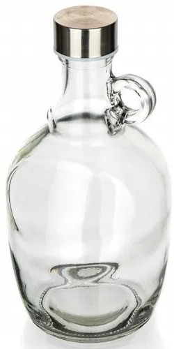 Banquet Súprava sklenených demižónov s viečkom Declan 2 ks, 1,1 l