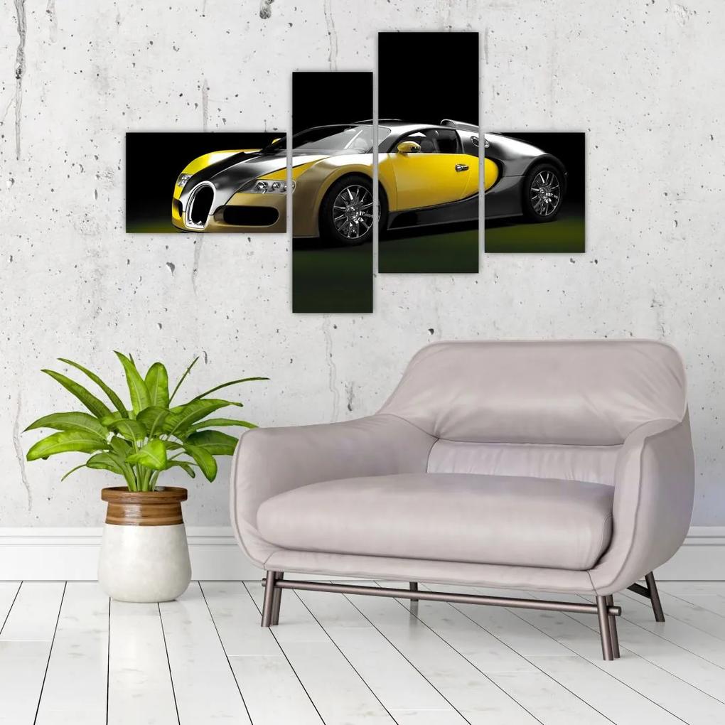 Športové auto, obraz na stenu