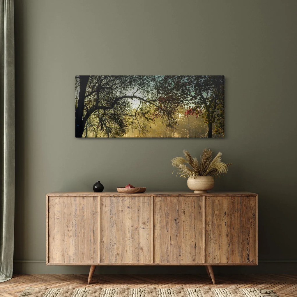 Obraz východu slnka (120x50 cm)