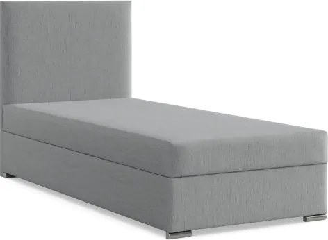 Čalúnená posteľ ZONZA 90×200 cm svetlosivá
