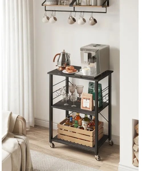 Servírovací stolík MARGE čierna