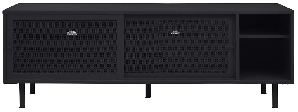 Dizajnový TV stolík Taiyanna 160 cm čierny