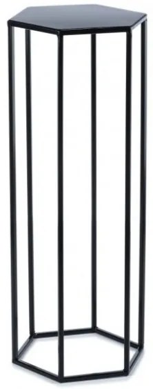 Stojan na kvety 70x24 cm čierna