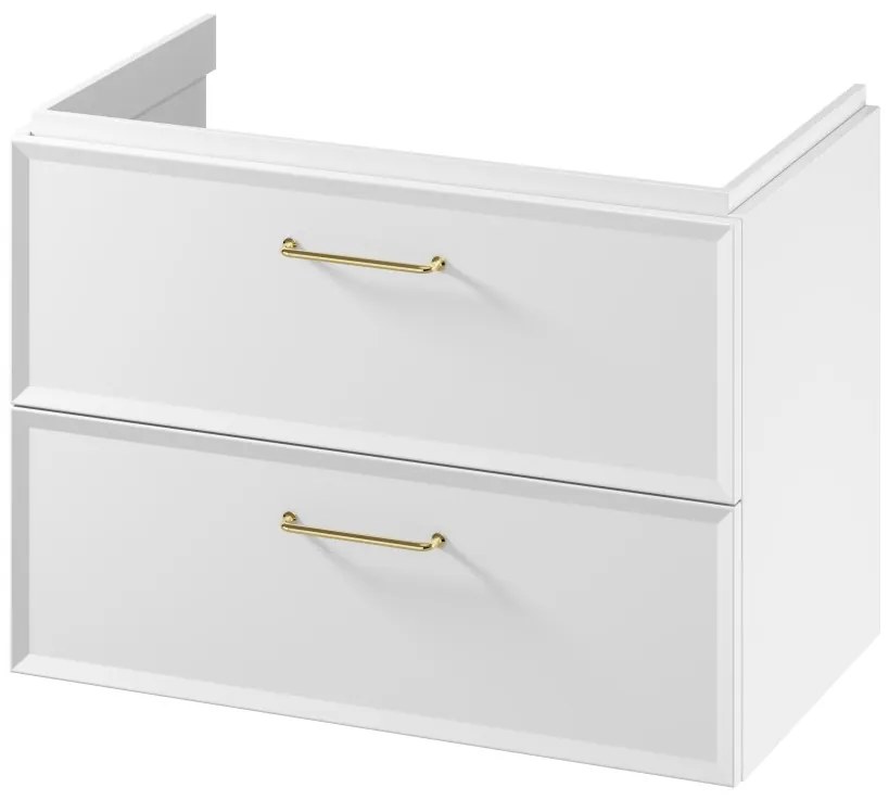 Cersanit Mille, umývadlová skrinka 794x446x551 mm, biela matná, S1021-004