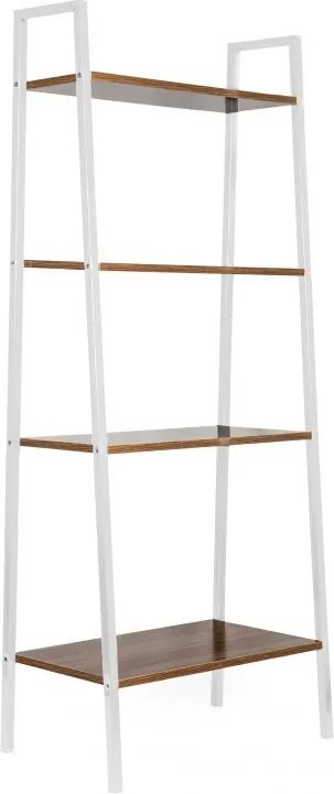 Goodhome Regál so 4 policami, JM-N00804 WHITE