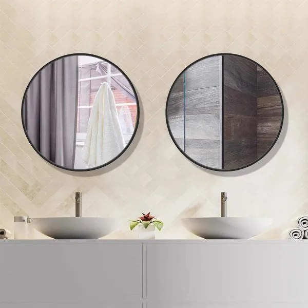 Dizajnové zrkadlo Nordic čierne dz-nordic-cierne-2990 zrcadla